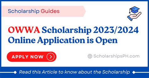 owwa scholarship 2023 deadline